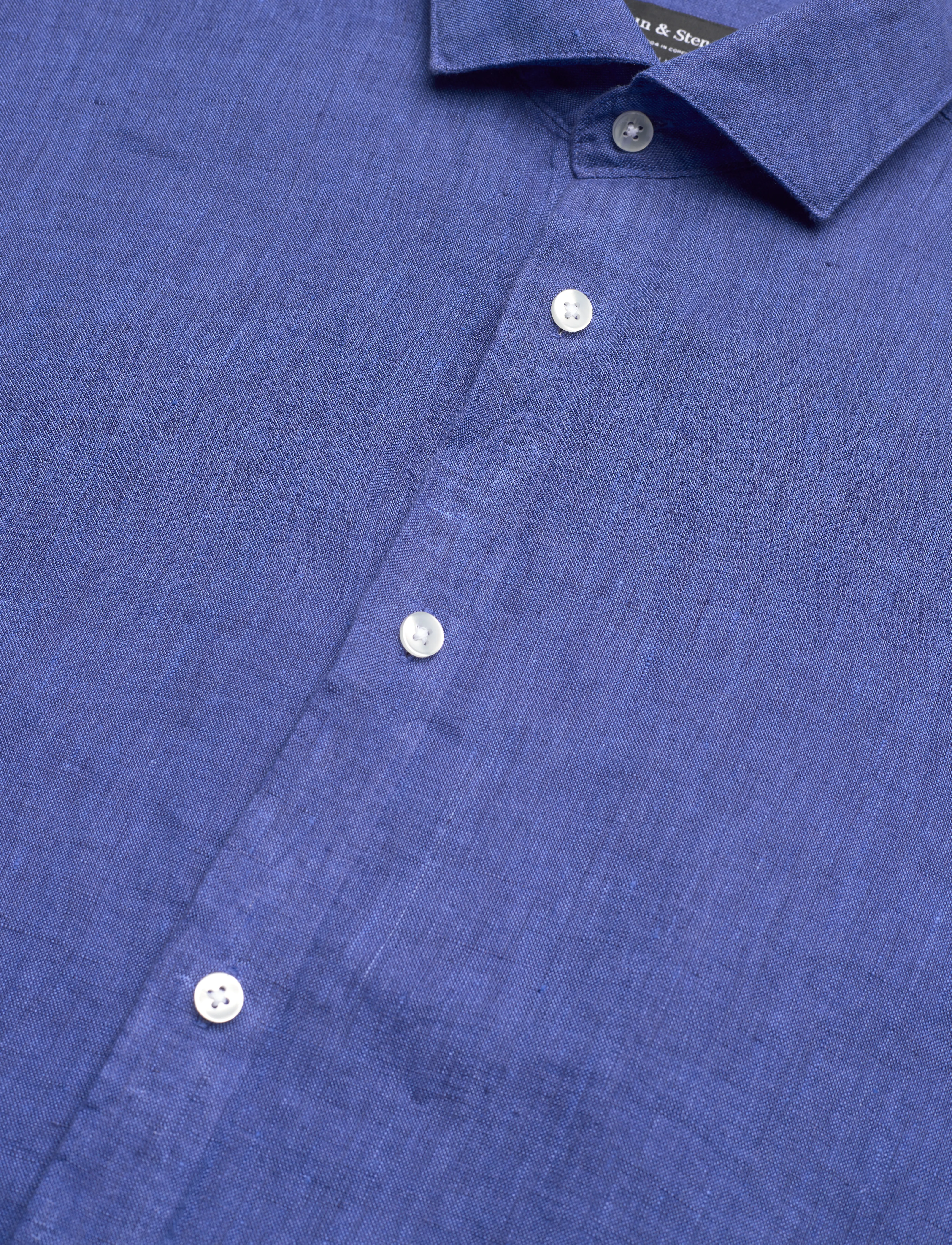 Bruun & Stengade - BS Bilbao Casual Modern Fit Shirt - blue - 3
