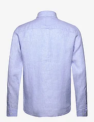 Bruun & Stengade - BS Bilbao Casual Modern Fit Shirt - pellavakauluspaidat - light blue - 1