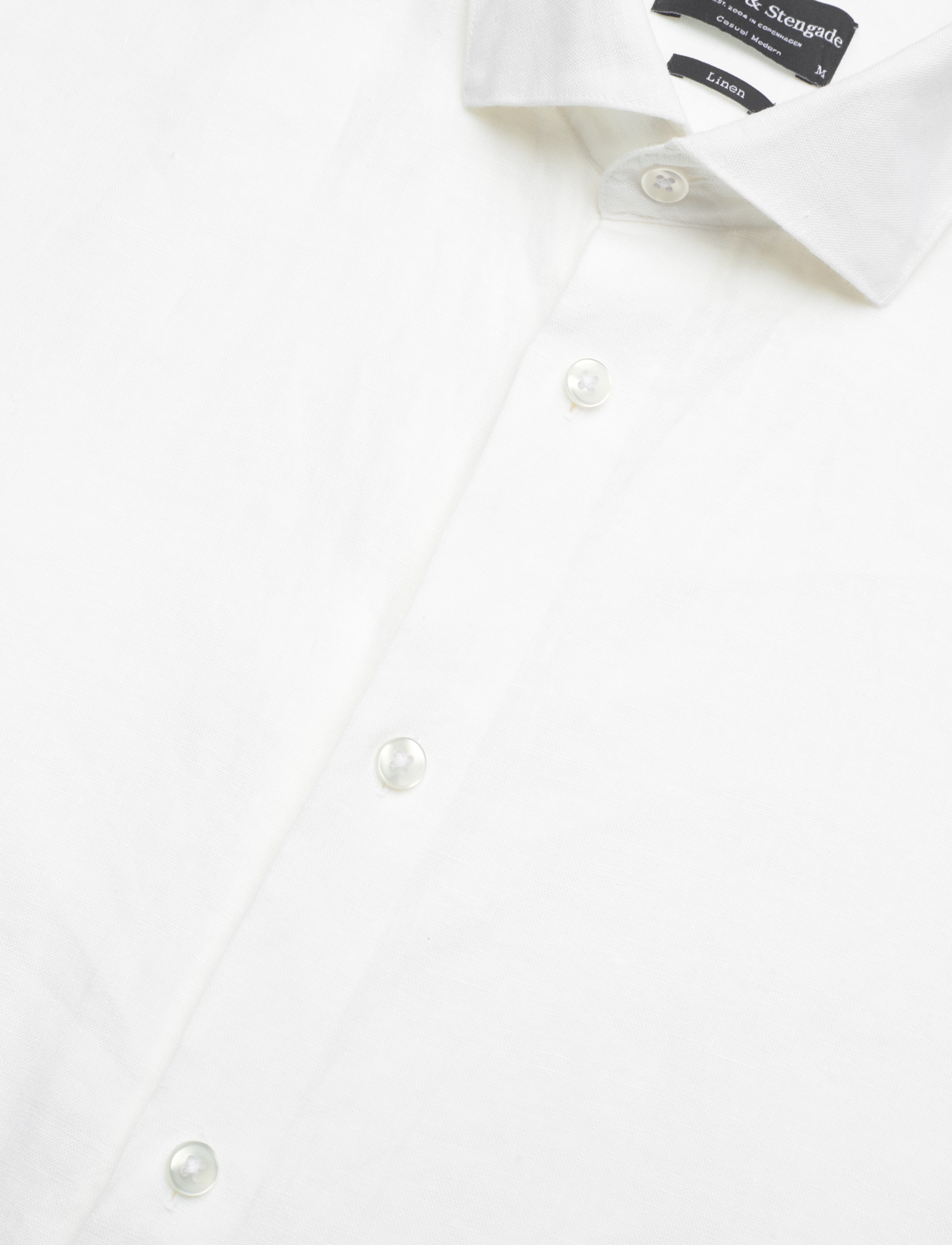 Bruun & Stengade - BS Bilbao Casual Modern Fit Shirt - white - 3