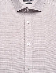 Bruun & Stengade - BS Toledo Casual Modern Fit Shirt - koszule lniane - clay - 2