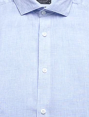 Bruun & Stengade - BS Toledo Casual Modern Fit Shirt - linneskjortor - light blue - 2