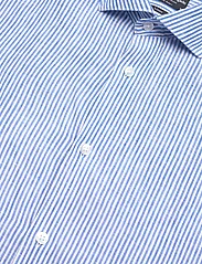 Bruun & Stengade - BS Malaga Casual Modern Fit Shirt - linasest riidest särgid - blue/white - 3