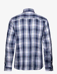Bruun & Stengade - BS Leganés Casual Modern Fit Shirt - linen shirts - blue - 1