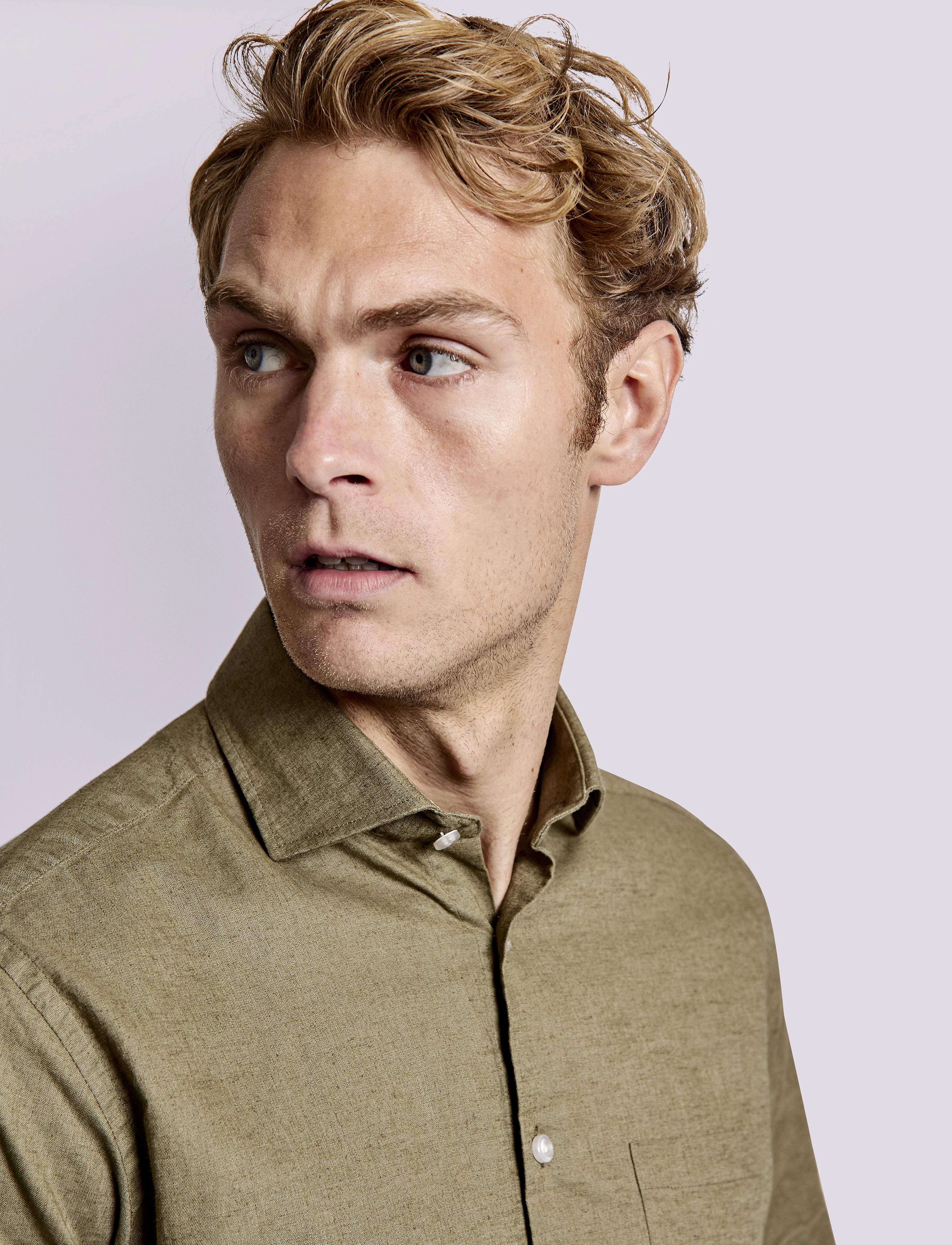 Bruun & Stengade - BS Gandia Casual Modern Fit Shirt - green - 5