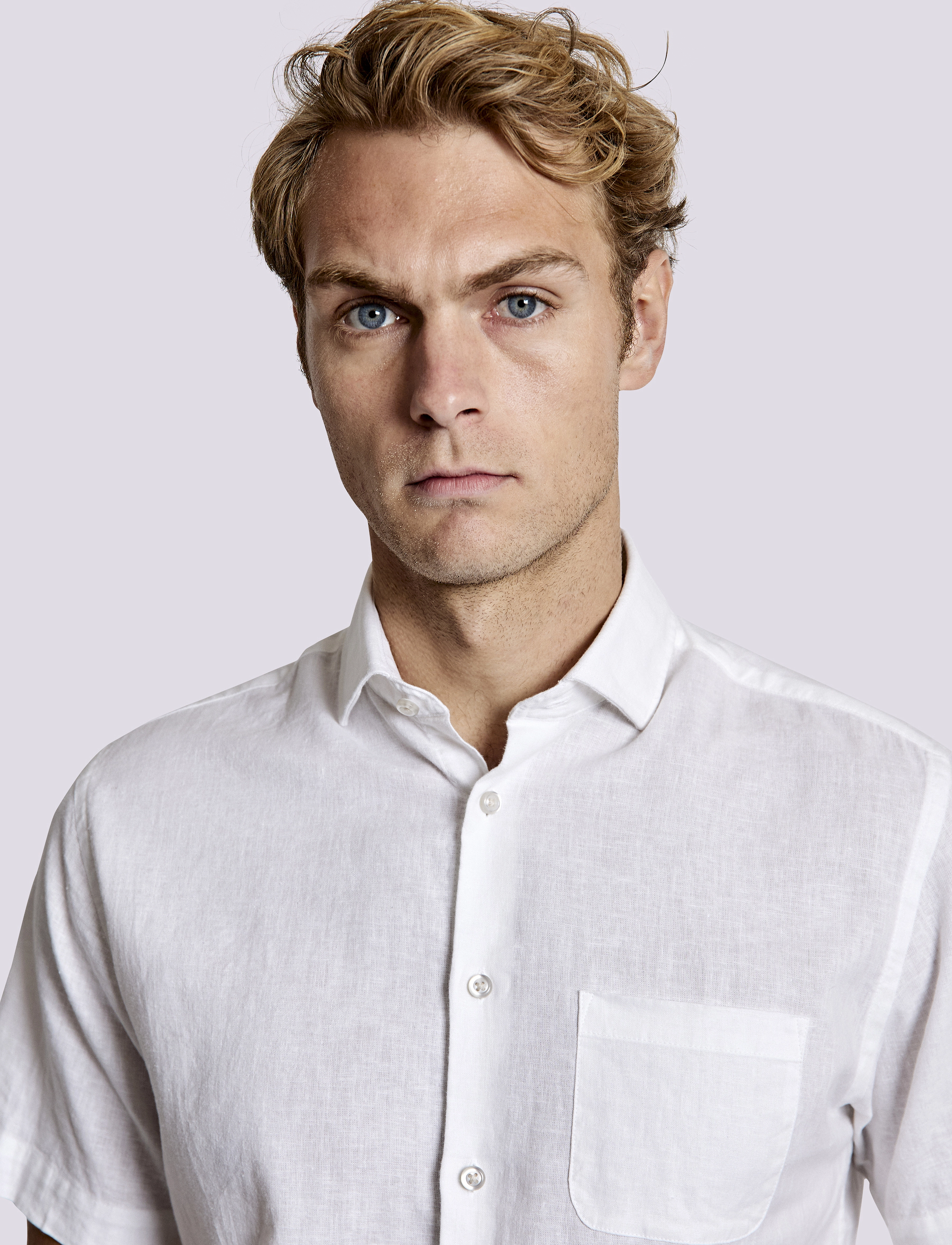 Bruun & Stengade - BS Gandia Casual Modern Fit Shirt - white - 5