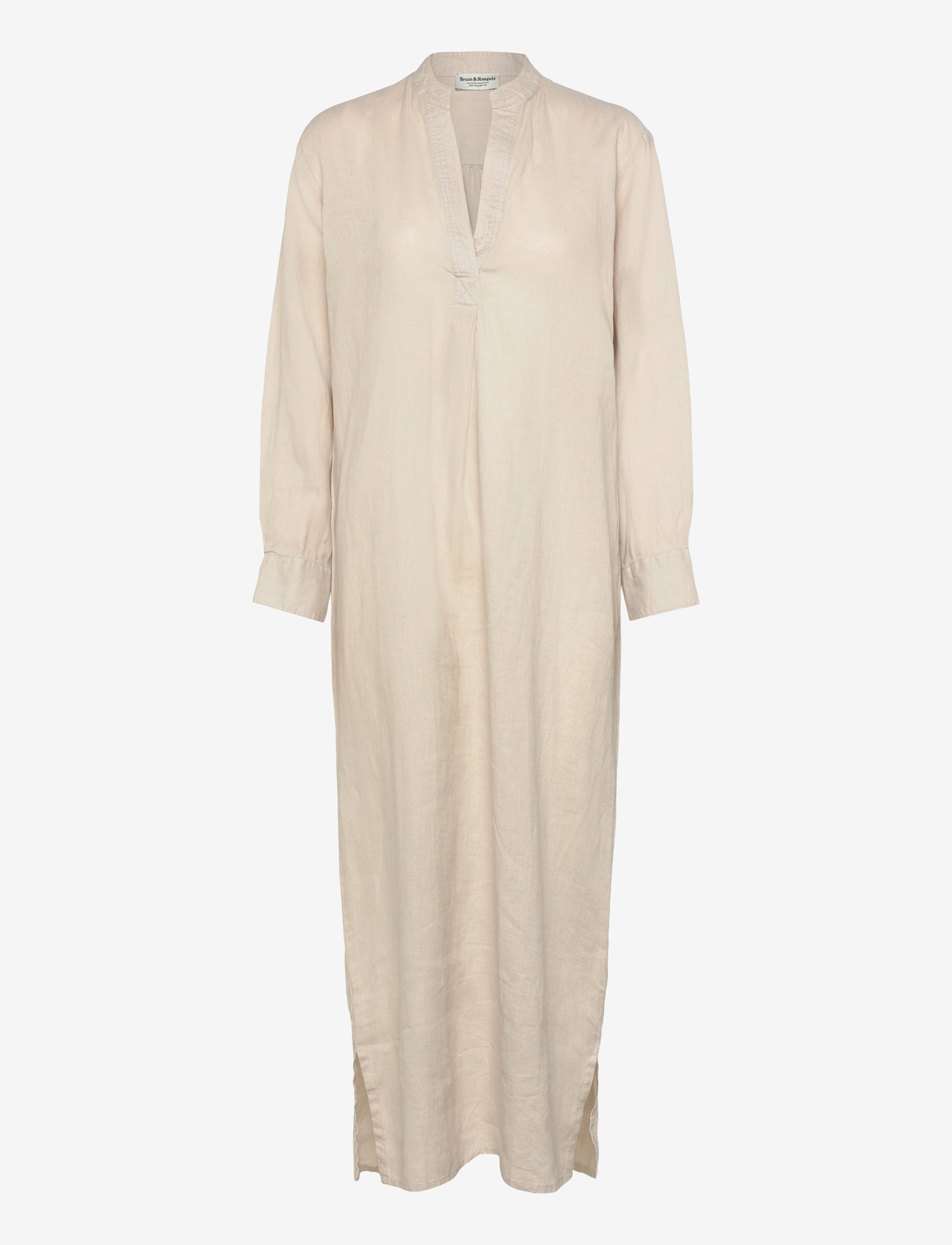 Bruun & Stengade - BS Catalina Dress - maksikleidid - beige - 0