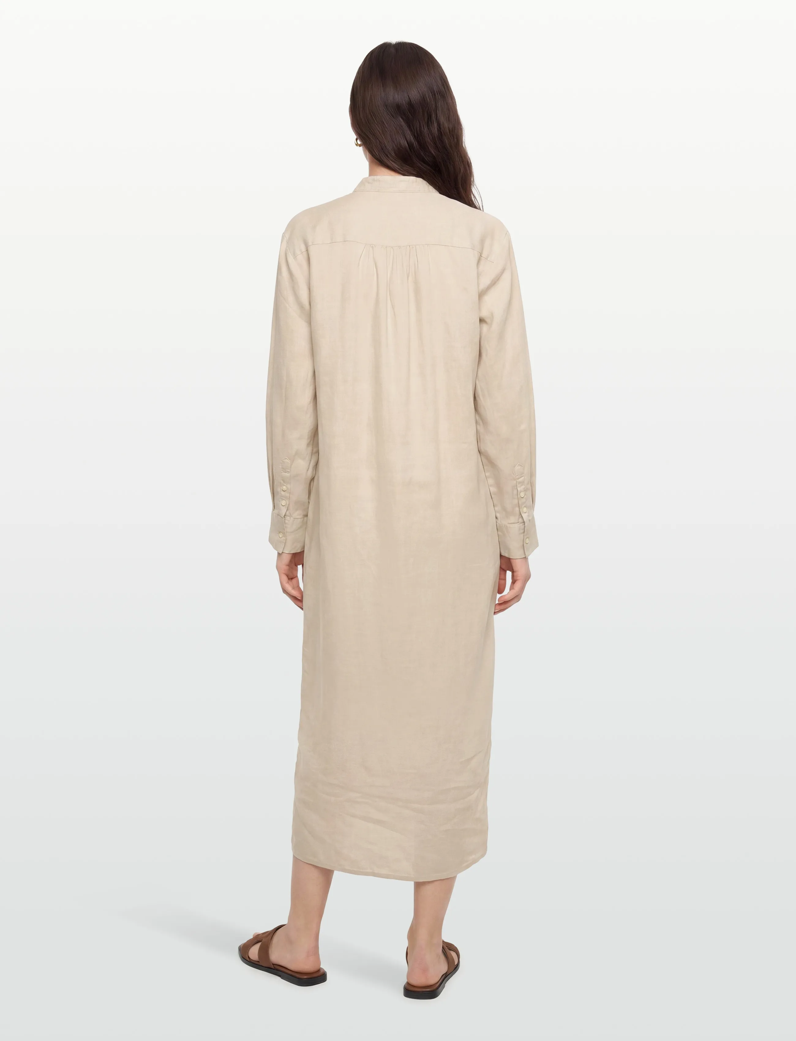 Bruun & Stengade - BS Catalina Dress - maxi kjoler - beige - 4