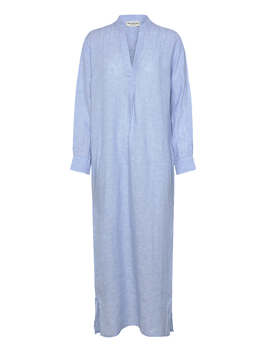 Bruun & Stengade - BS Catalina Dress - maksikleidid - light blue - 1