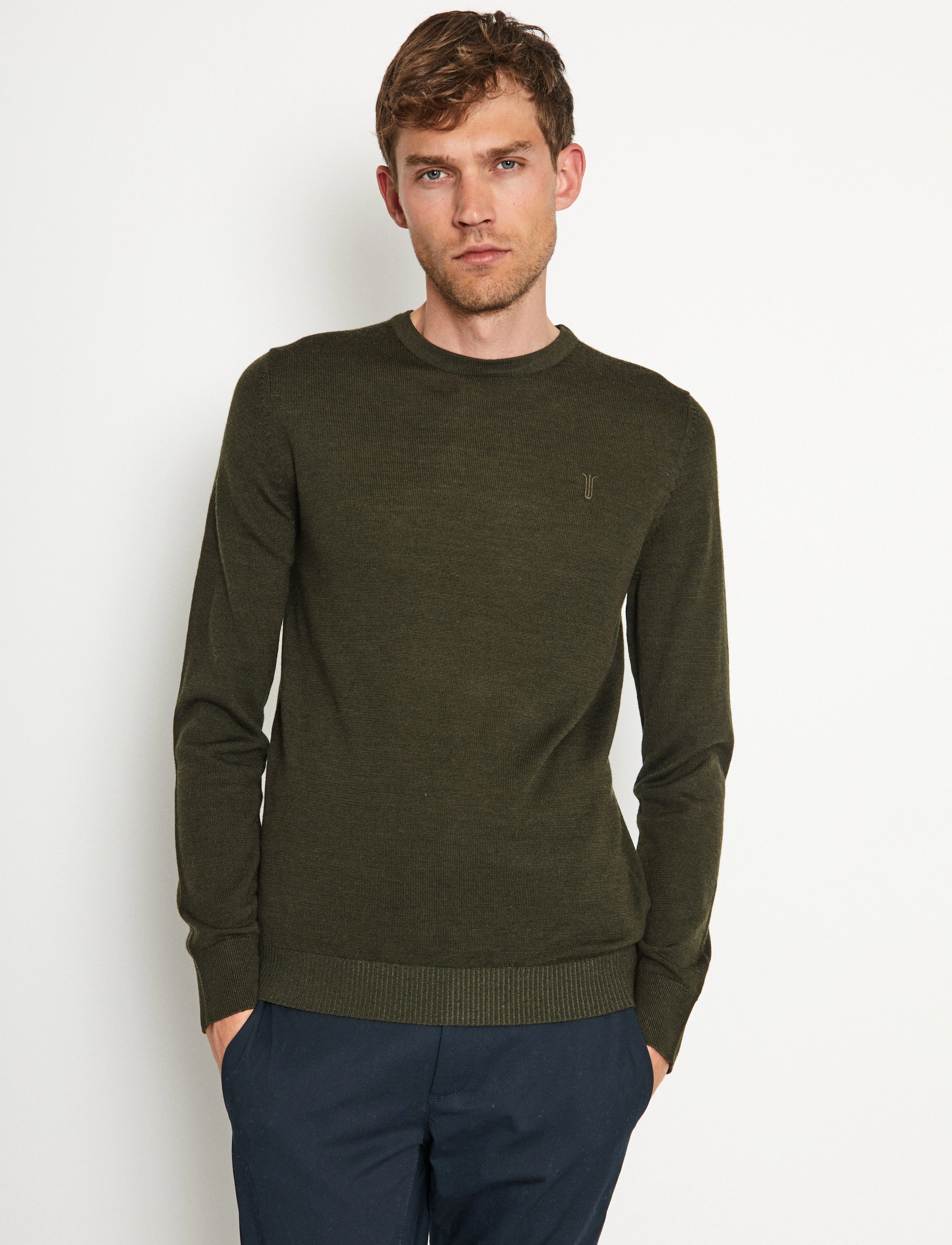 Bruun & Stengade - BS Jupiter Regular Fit Knitwear - green - 3