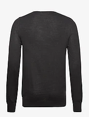 Bruun & Stengade - BS Uranus Regular Fit Knitwear - knitted v-necks - black - 2