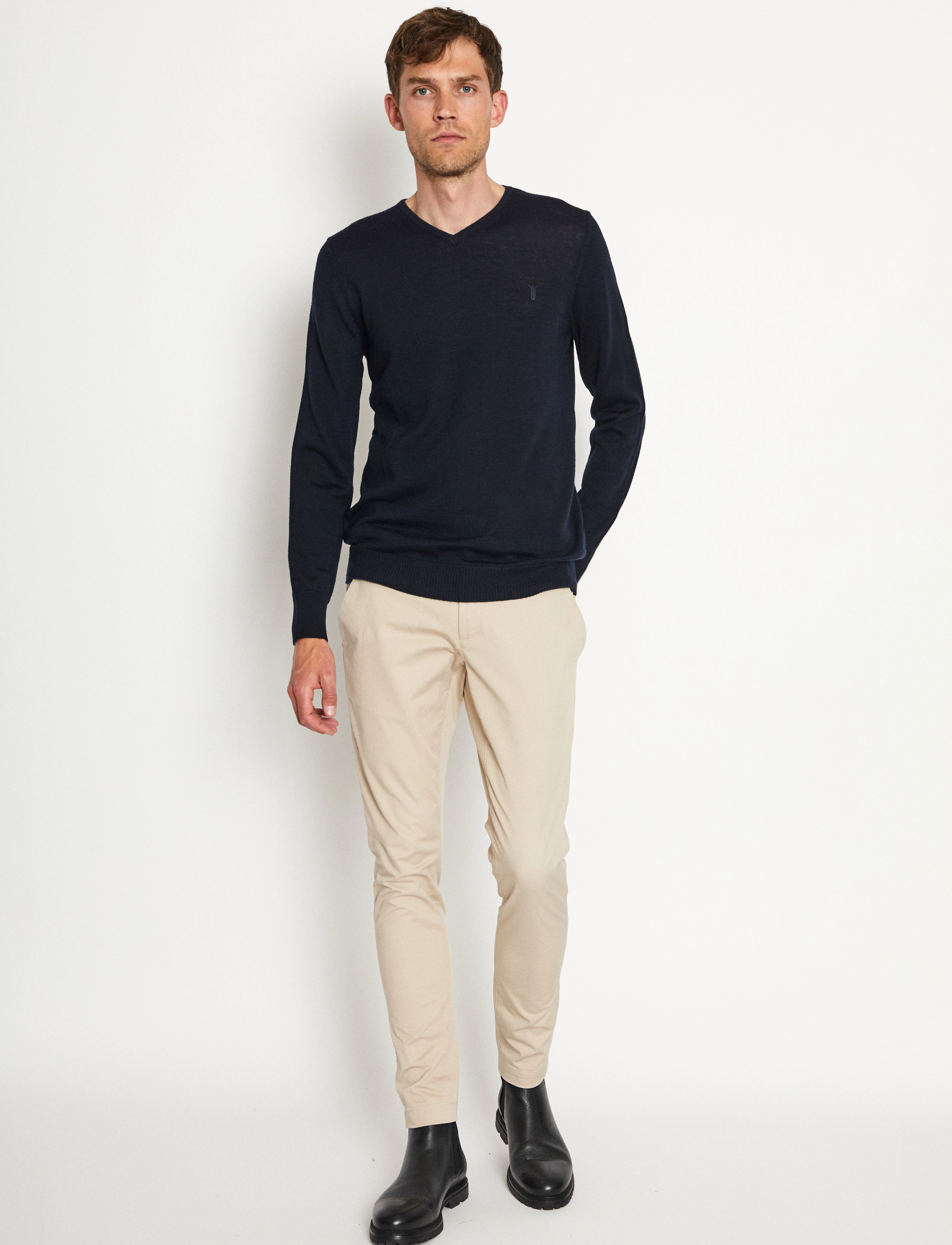 Bruun & Stengade - BS Uranus Regular Fit Knitwear - navy - 2