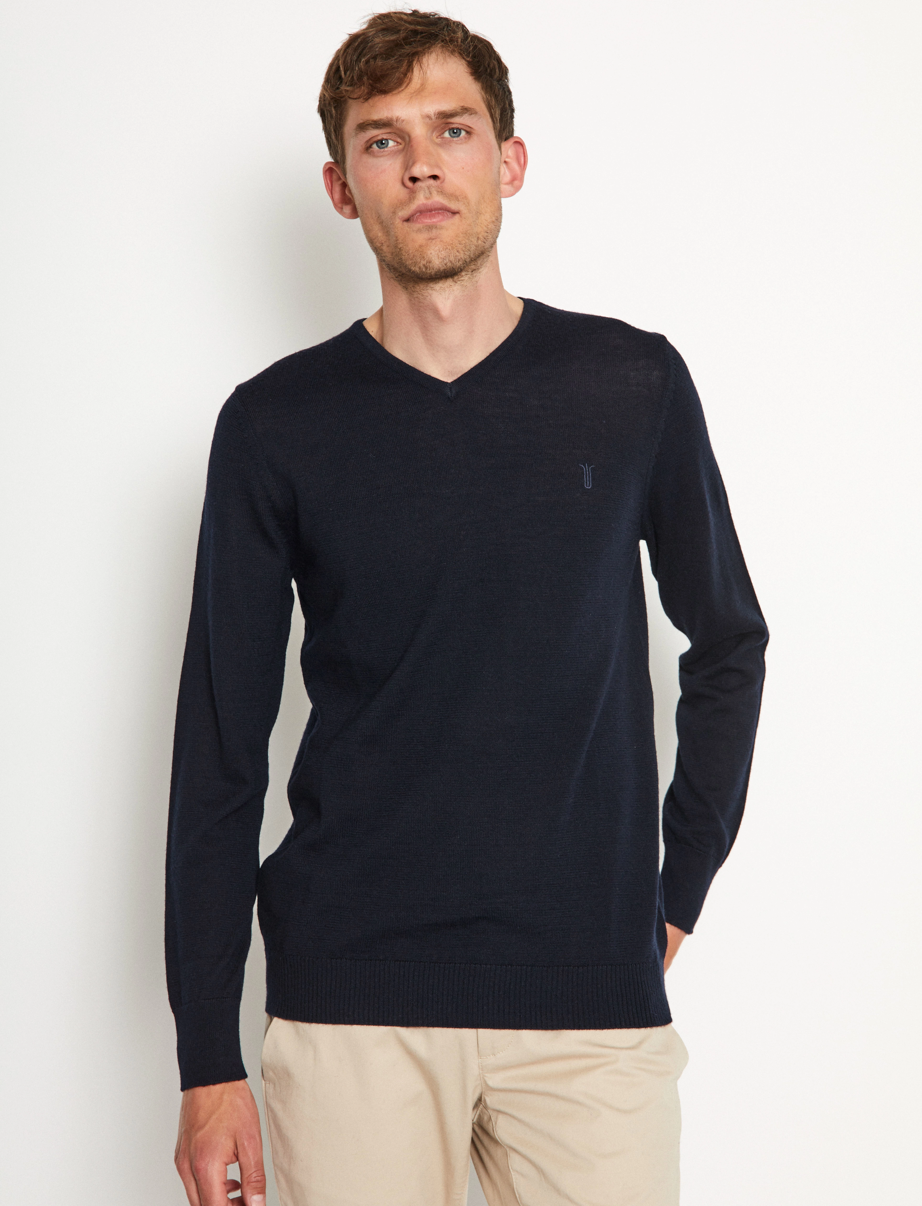 Bruun & Stengade - BS Uranus Regular Fit Knitwear - navy - 3