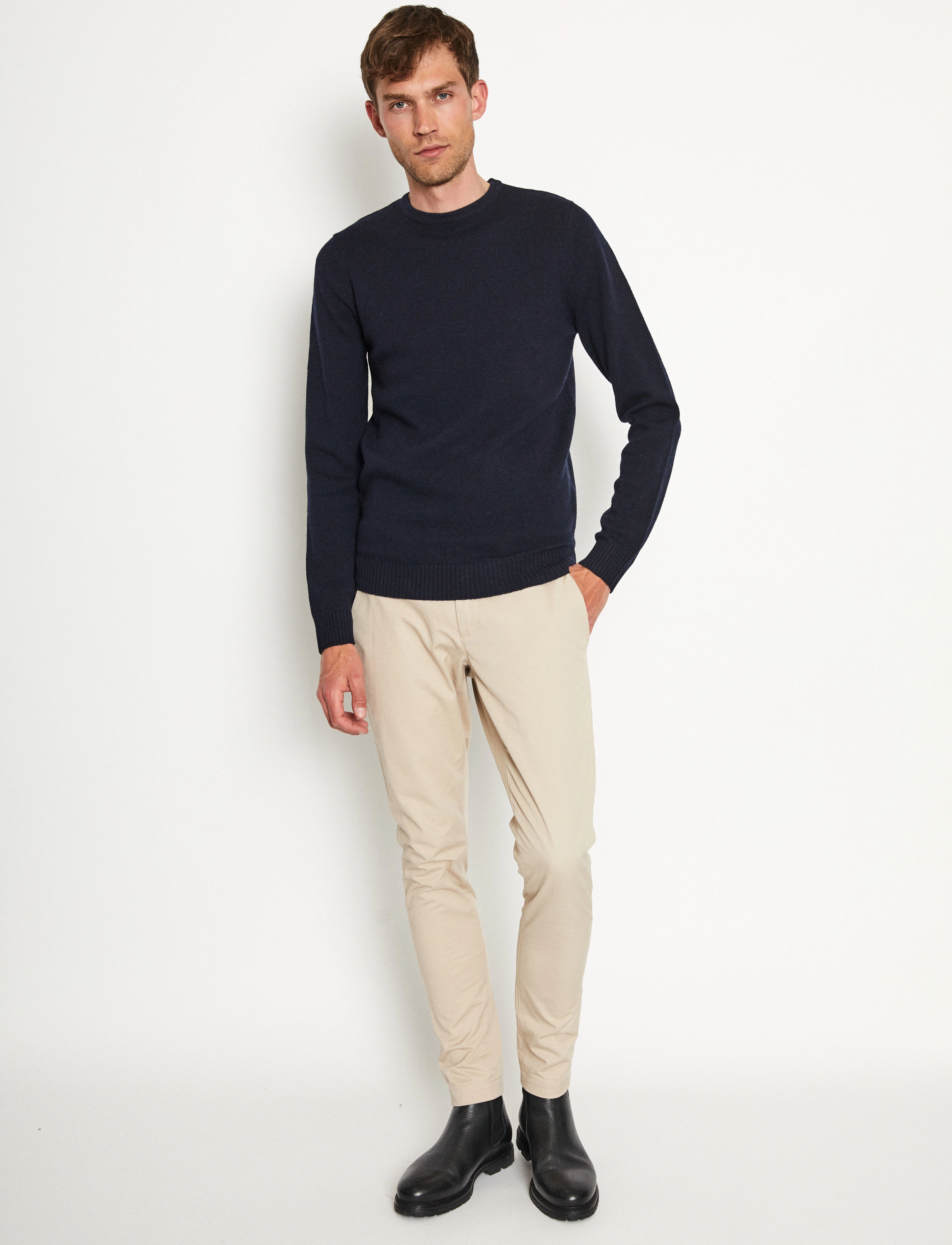 Bruun & Stengade - BS Lauge Regular Fit Knitwear - navy - 2