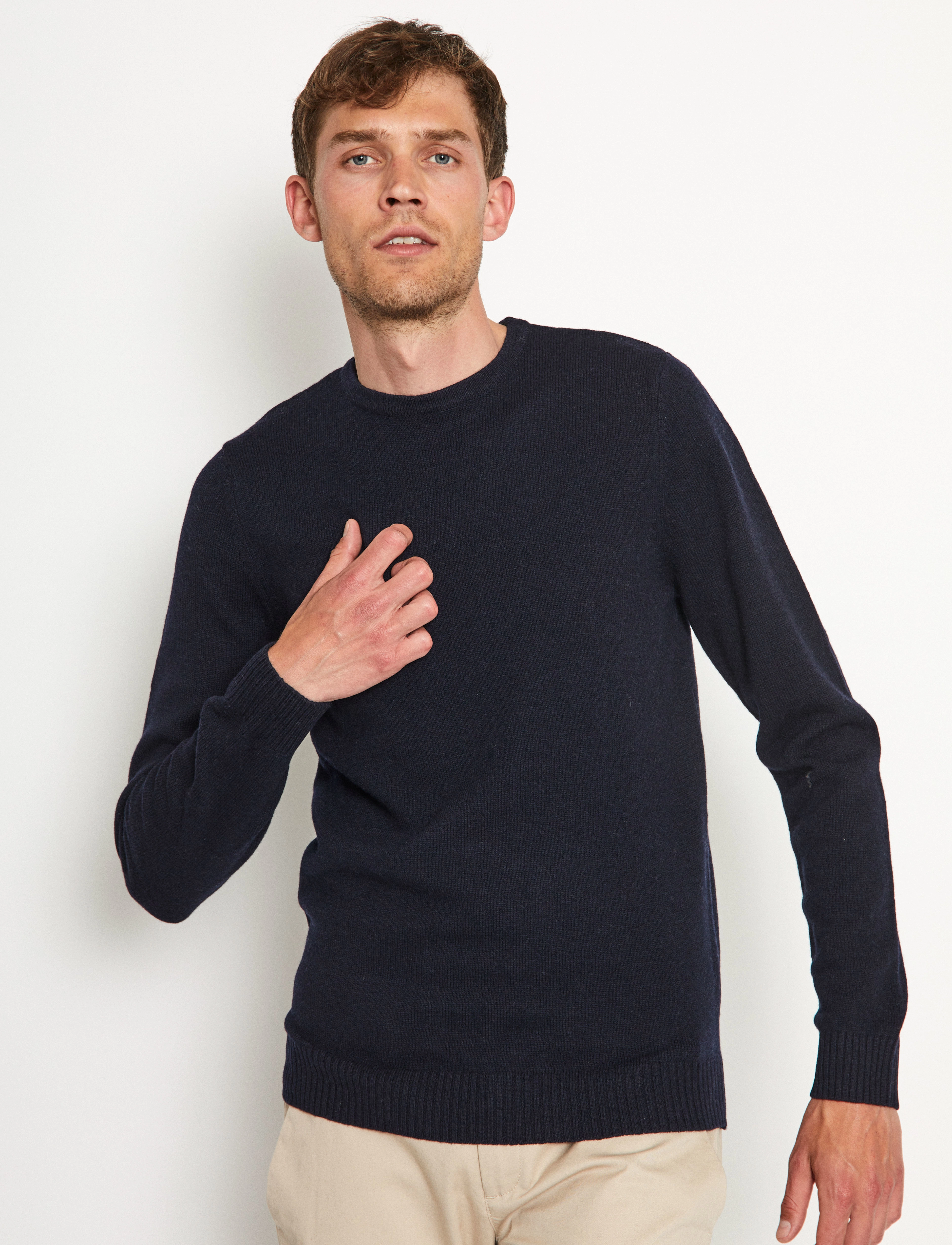 Bruun & Stengade - BS Lauge Regular Fit Knitwear - navy - 3