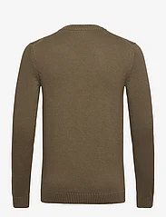 Bruun & Stengade - BS Halfdan Regular Fit Knitwear - knitted round necks - army - 3