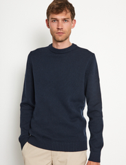 Bruun & Stengade - BS Halfdan Regular Fit Knitwear - knitted round necks - navy - 4