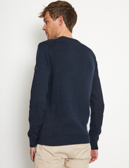 Bruun & Stengade - BS Halfdan Regular Fit Knitwear - knitted round necks - navy - 5