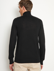 Bruun & Stengade - BS Saturn Regular Fit Knitwear - džemperi ar augstu apkakli - black - 4