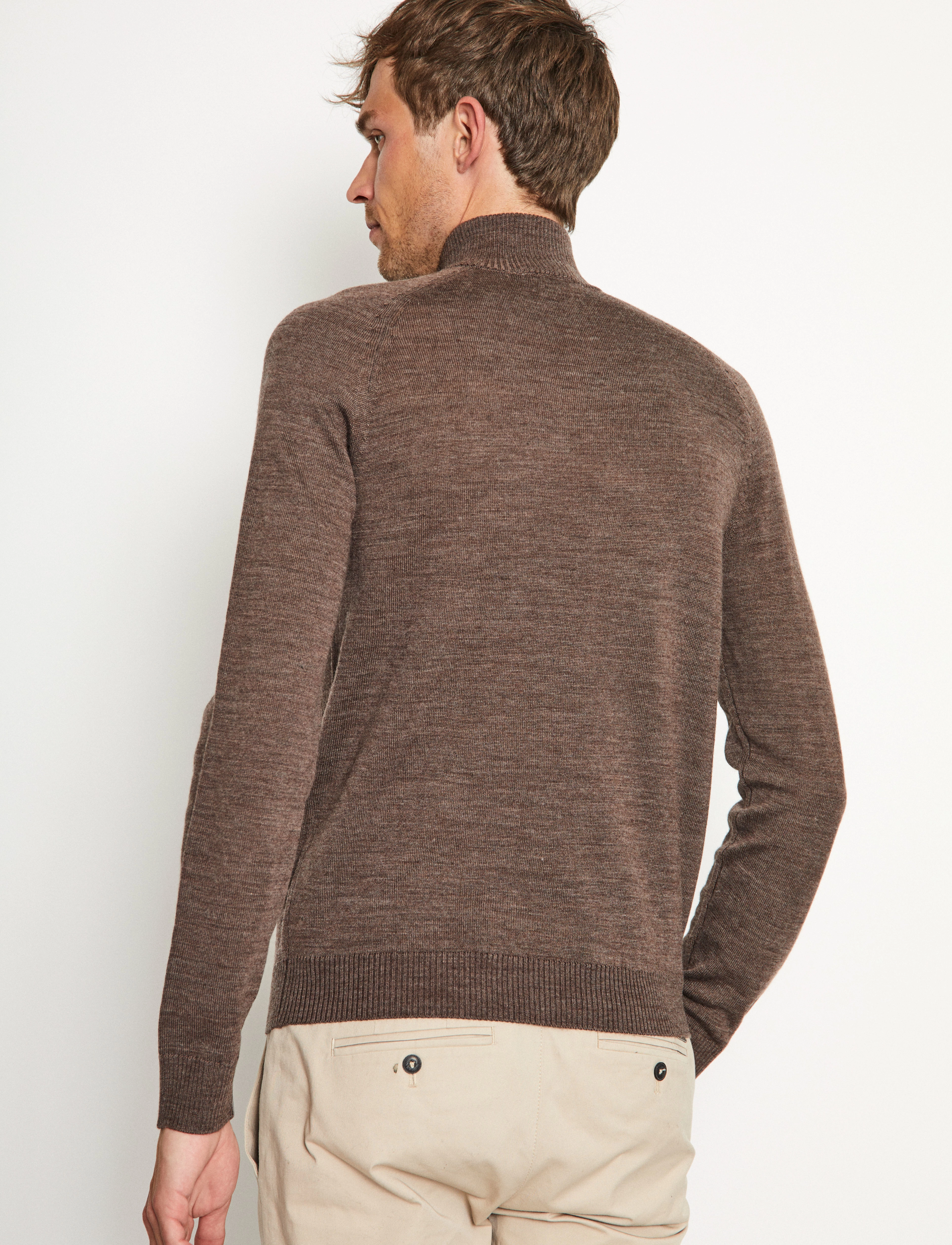 Bruun & Stengade - BS Pelle Regular Fit Knitwear - brown - 4