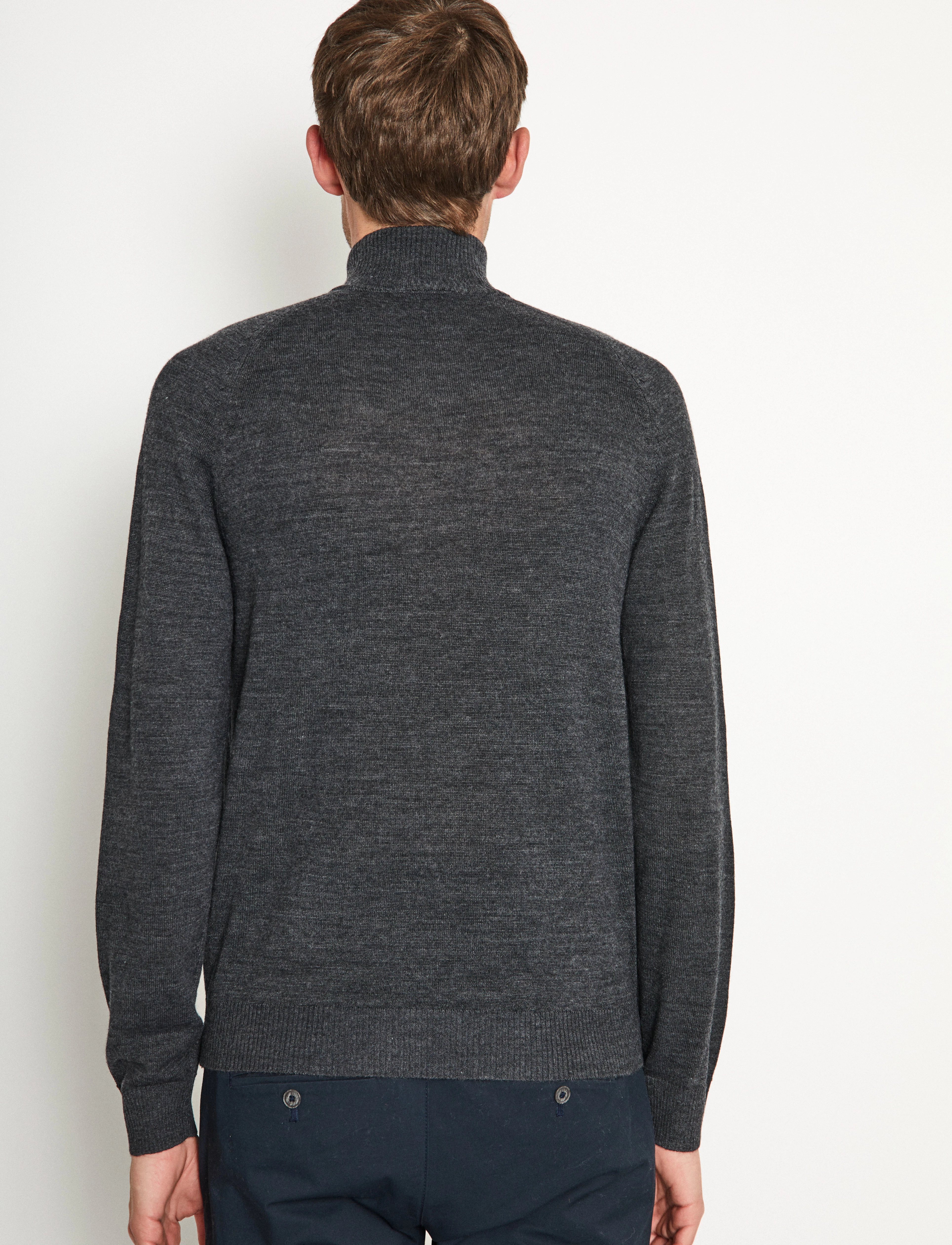 Bruun & Stengade - BS Pelle Regular Fit Knitwear - grey - 4