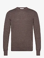 BS Sanjay Regular Fit Knitwear - BROWN