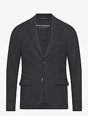 Bruun & Stengade - BS Mendocino Slim Fit Blazer - blazers met dubbele knopen - dark grey - 0