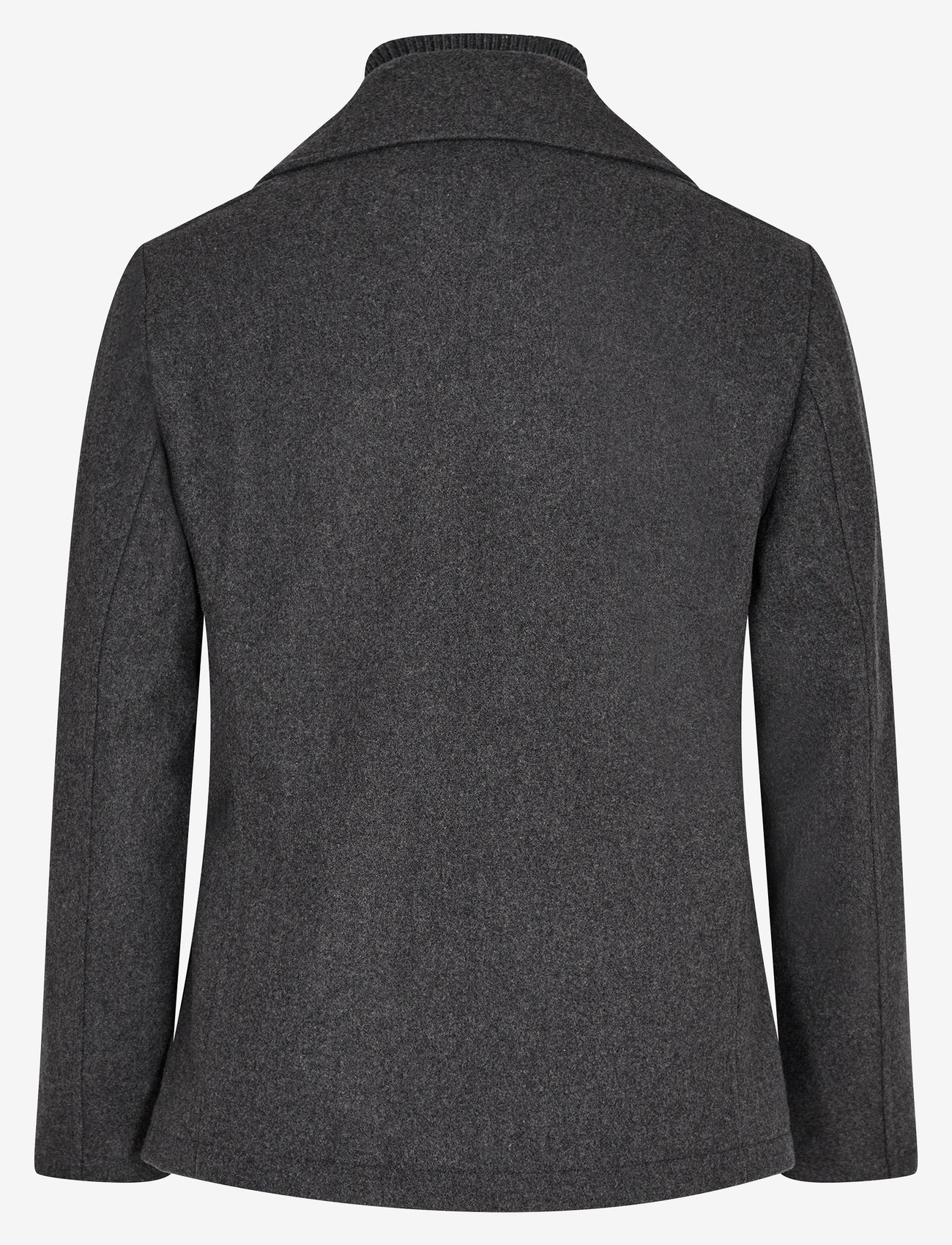 Bruun & Stengade - BS Montana Slim Fit Coat - wool jackets - dark grey - 1