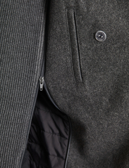 Bruun & Stengade - BS Montana Slim Fit Coat - wool jackets - dark grey - 7