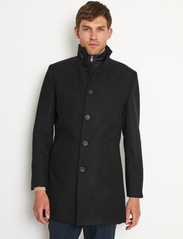 Bruun & Stengade - BS Ontario Slim Fit Coat - winter jackets - black - 3