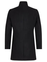 Bruun & Stengade - BS Ontario Slim Fit Coat - winter jackets - black - 7