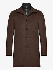 Bruun & Stengade - BS Ontario Slim Fit Coat - ziemas jakas - brown - 0