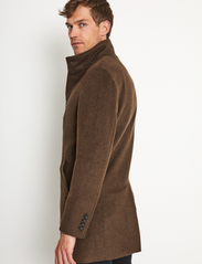 Bruun & Stengade - BS Ontario Slim Fit Coat - ziemas jakas - brown - 9
