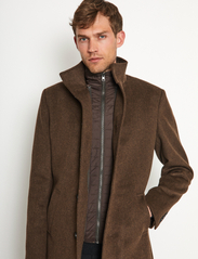 Bruun & Stengade - BS Ontario Slim Fit Coat - talvitakit - brown - 11