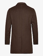Bruun & Stengade - BS Ontario Slim Fit Coat - winter jackets - brown - 2