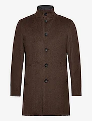Bruun & Stengade - BS Ontario Slim Fit Coat - ziemas jakas - brown - 3