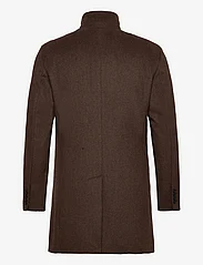 Bruun & Stengade - BS Ontario Slim Fit Coat - winter jackets - brown - 4