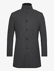 Bruun & Stengade - BS Ontario Slim Fit Coat - winter jackets - dark grey - 0