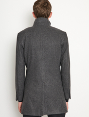 Bruun & Stengade - BS Ontario Slim Fit Coat - winter jackets - dark grey - 7