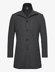 Bruun & Stengade - BS Ontario Slim Fit Coat - winter jackets - dark grey - 2