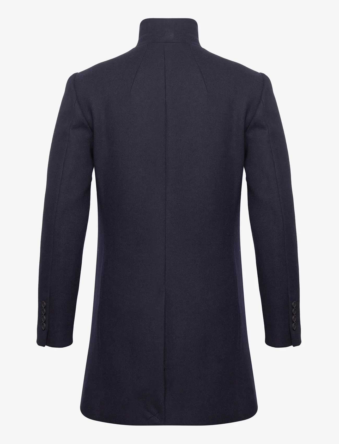 Bruun & Stengade - BS Ontario Slim Fit Coat - winter jackets - navy - 1