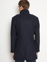 Bruun & Stengade - BS Ontario Slim Fit Coat - winter jackets - navy - 4