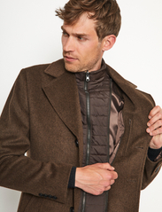 Bruun & Stengade - BS Portmore Slim Fit Coat - ziemas jakas - brown - 6