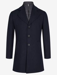 Bruun & Stengade - BS Portmore Slim Fit Coat - winter jackets - navy - 0