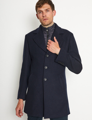 Bruun & Stengade - BS Portmore Slim Fit Coat - winter jackets - navy - 3