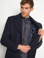 Bruun & Stengade - BS Portmore Slim Fit Coat - winter jackets - navy - 5