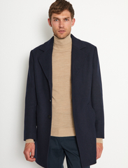 Bruun & Stengade - BS Portmore Slim Fit Coat - winter jackets - navy - 6