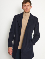 Bruun & Stengade - BS Portmore Slim Fit Coat - winter jackets - navy - 7