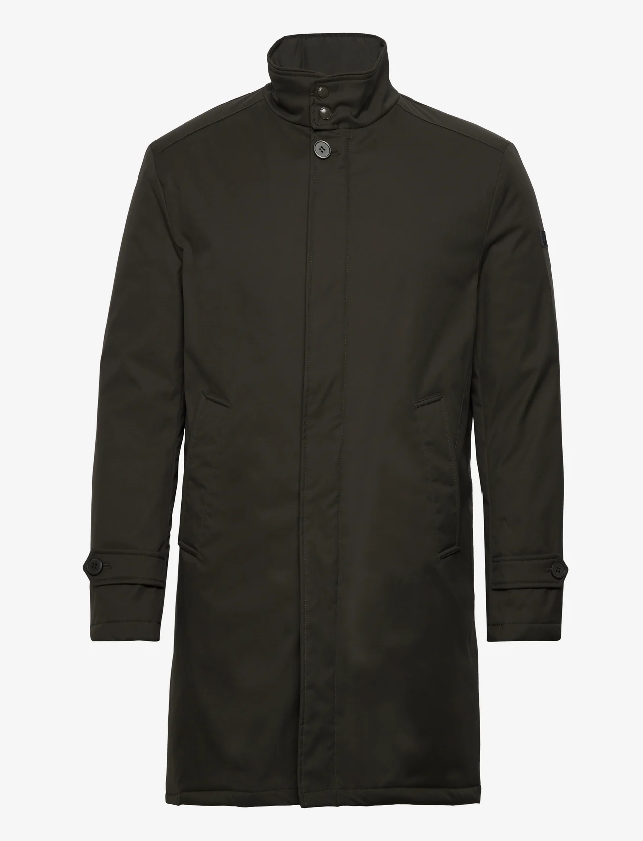Bruun & Stengade - BS Bedford Slim Fit Coat - light coats - army - 0