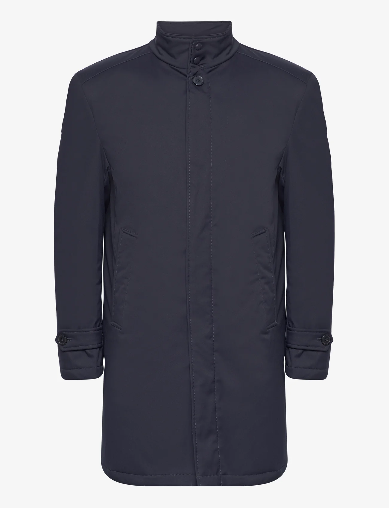 Bruun & Stengade - BS Bedford Slim Fit Coat - light coats - navy - 0