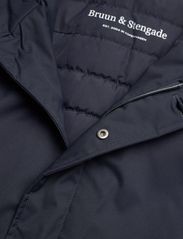 Bruun & Stengade - BS Bedford Slim Fit Coat - light coats - navy - 9
